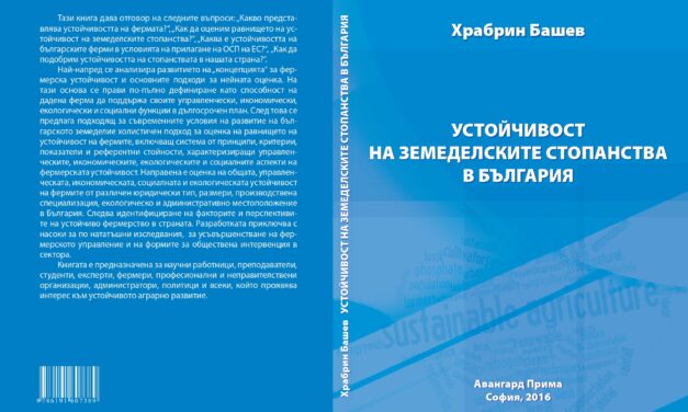 Устойчивст на земеделските стопанства в България